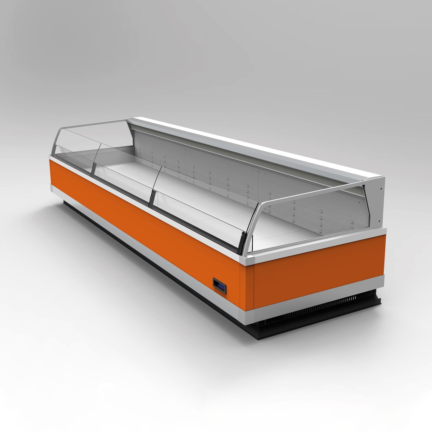 Open Multideck Display Cabinet, Remote, 4 Shelves