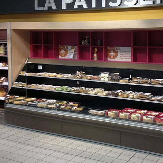 Belgrado 2 Serve-Over Counter, Multi-Temp