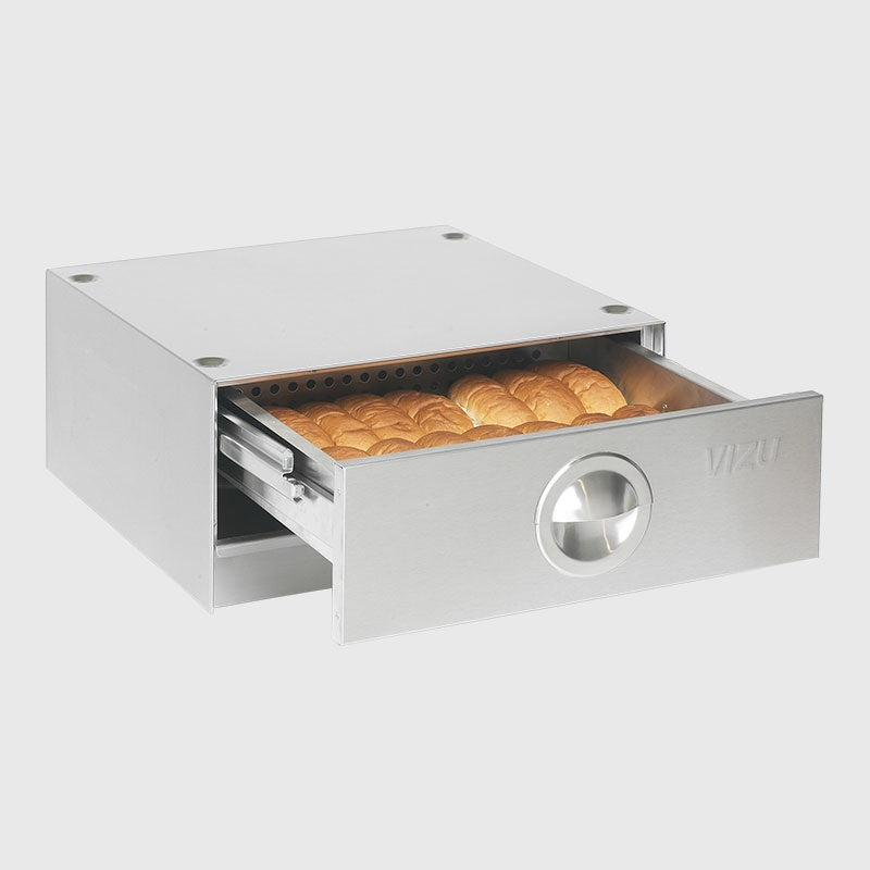 Food Warmer Drawer, 2 Drawers, 1/1 GN, 1.0 kW