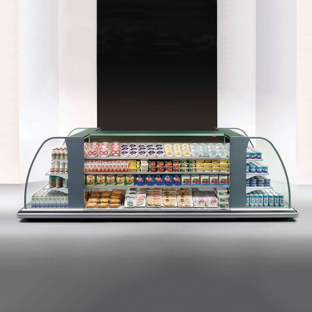 Open Semi-Vertical Refrigerated Display, Remote