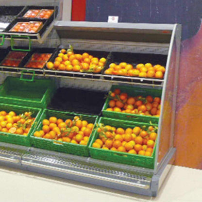 Open Semi-Vertical Refrigerated Display, Remote