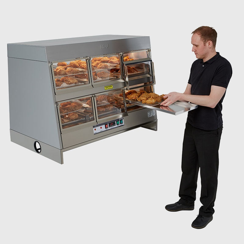 Vizu 1100 Pass-Thru Multi-Stack Display Warmer, 2 kW
