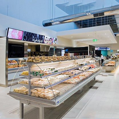 Open Semi-Vertical Display Case, Remote