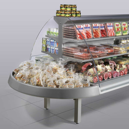 Open Semi-Vertical Display Case, Remote