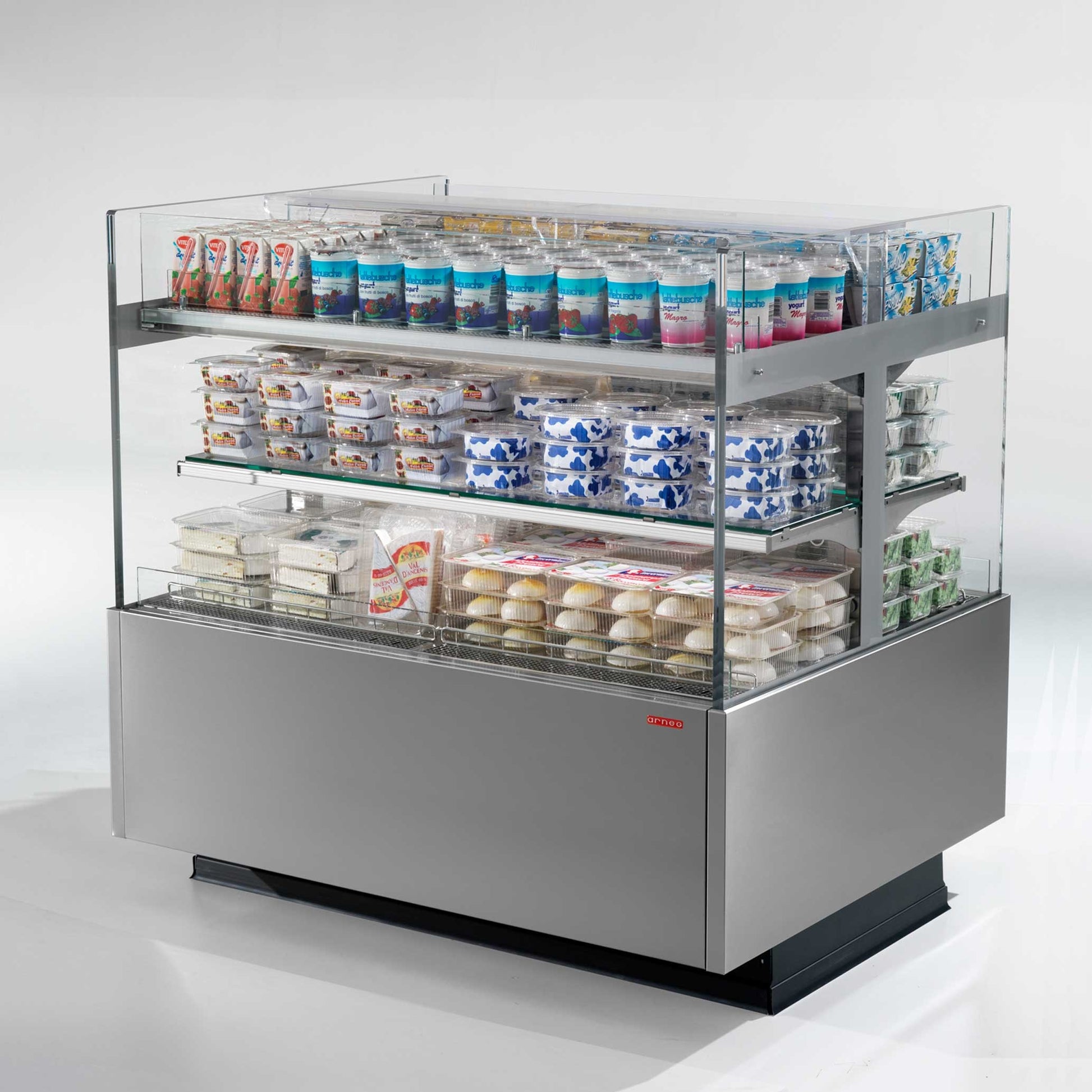Semi-Vertical Open Refrigerated Display, 0°C, 104 cm