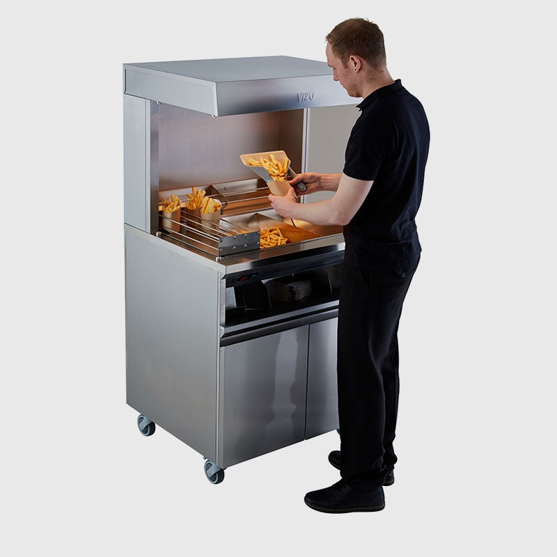 Heated Fries Holding & Bagging Station, 2.5 kW