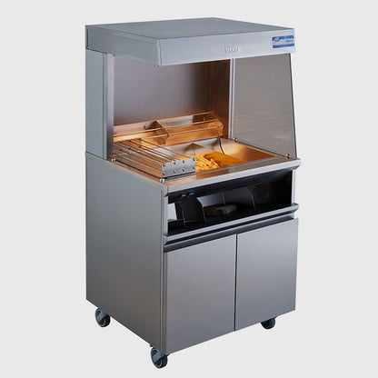 Heated Fries Holding & Bagging Station, 2.5 kW