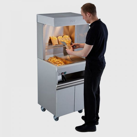 Fries Holding & Bagging Station, 1.5 kW, 605mm