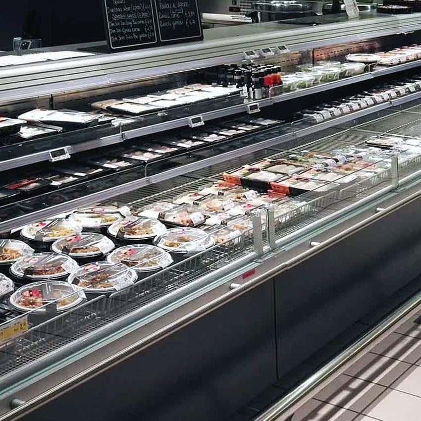 London 3 Serve-Over Counter, 0/+4°C, Remote
