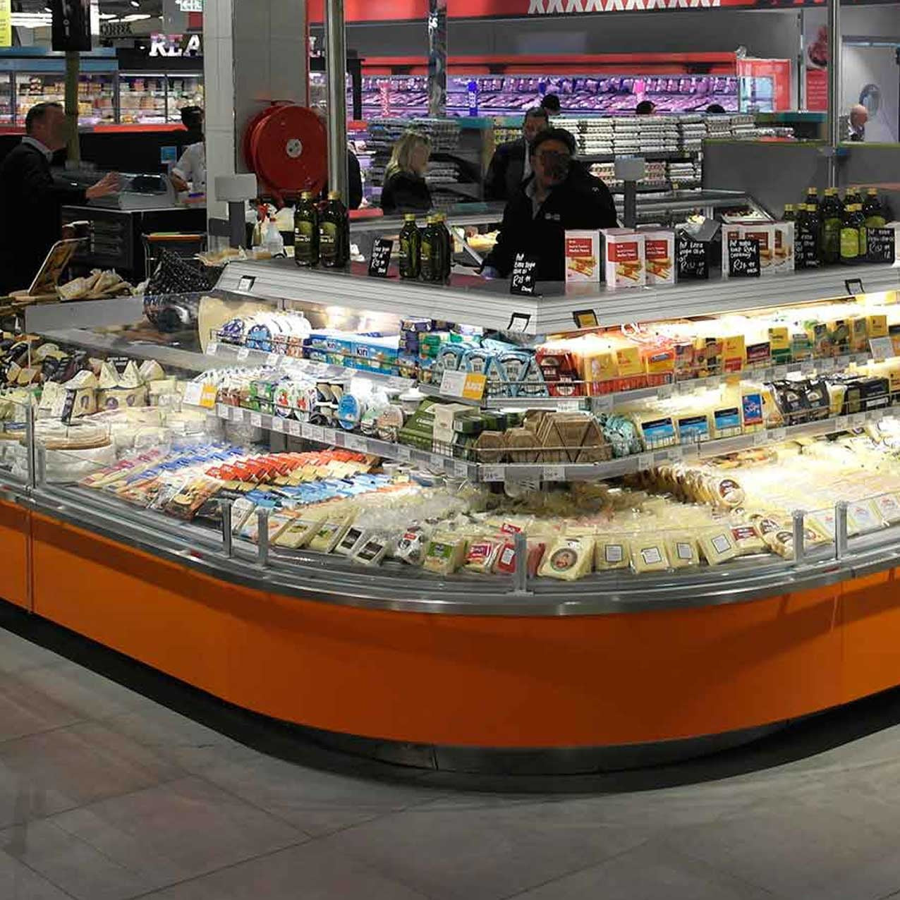 London 3 Serve-Over Counter, 0/+4°C, Remote