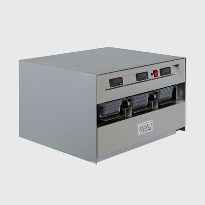 Gastro Food Warmer, 3× 1/3 GN, 1.0 kW
