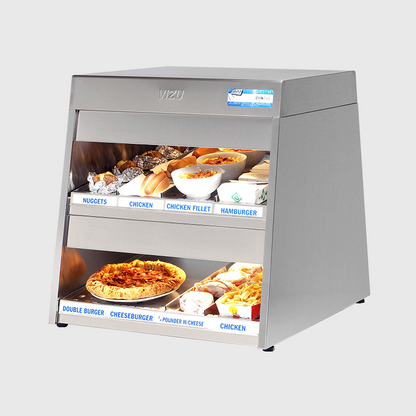 Heated Food Chute, 2-Tier, 2.1 kW, 230 V