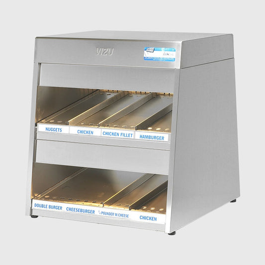 Heated Food Chute, 2-Tier, 2.1 kW, 230 V