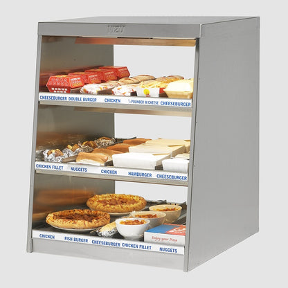 Heated Food Chute, 3-Tier, 5 Lanes, 2.4 kW