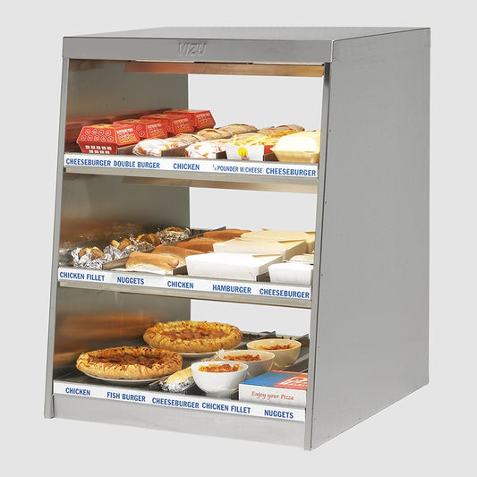 Heated Food Chute, 3-Tier, 5 Lanes, 2.4 kW