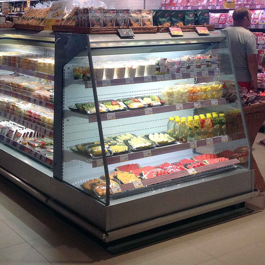 Panama Open Semi-Vertical Display, 0/+4°C, Remote