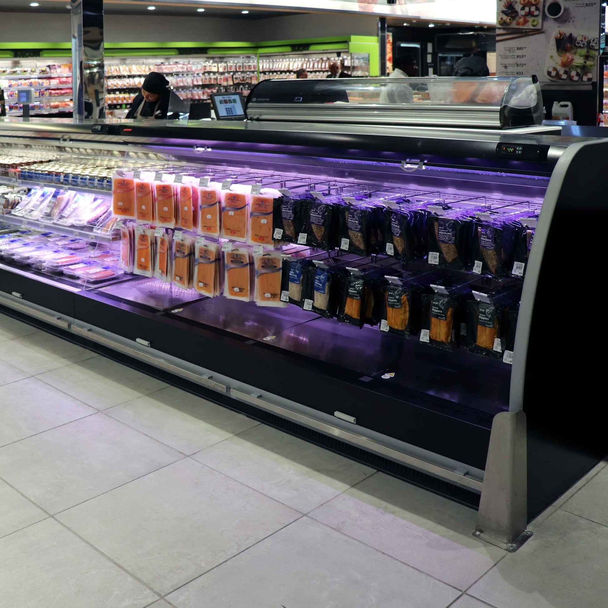 Panama Open Semi-Vertical Display, 0/+4°C, Remote