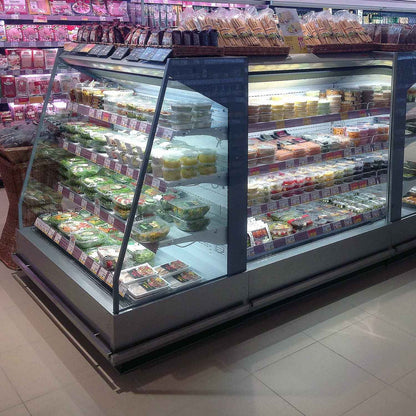 Panama Open Semi-Vertical Display, 0/+4°C, Remote