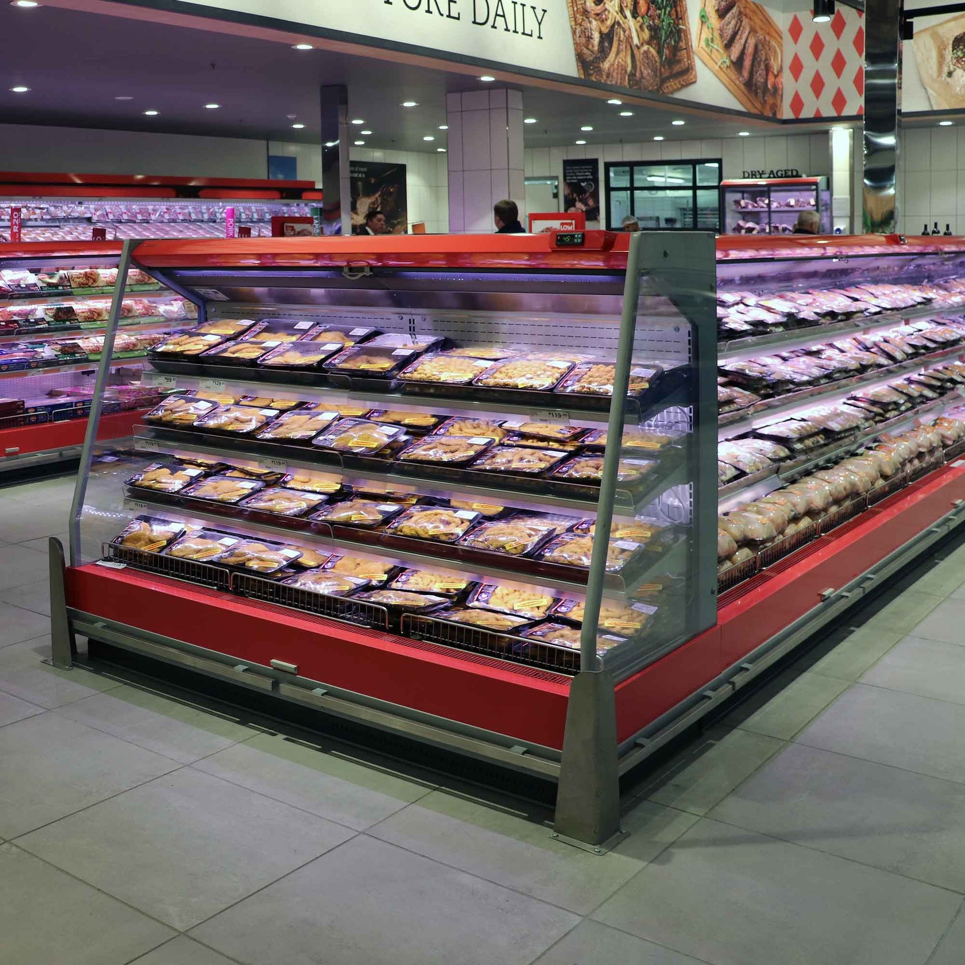 Panama Open Semi-Vertical Display, 0/+4°C, Remote