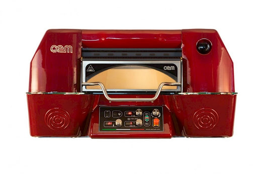 Electric Rotary Pizza Oven, 7 Pizzas, 530°C, 16.7 kW