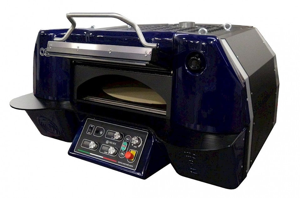 Electric Rotary Pizza Oven, 7 Pizzas, 530°C, 16.7 kW