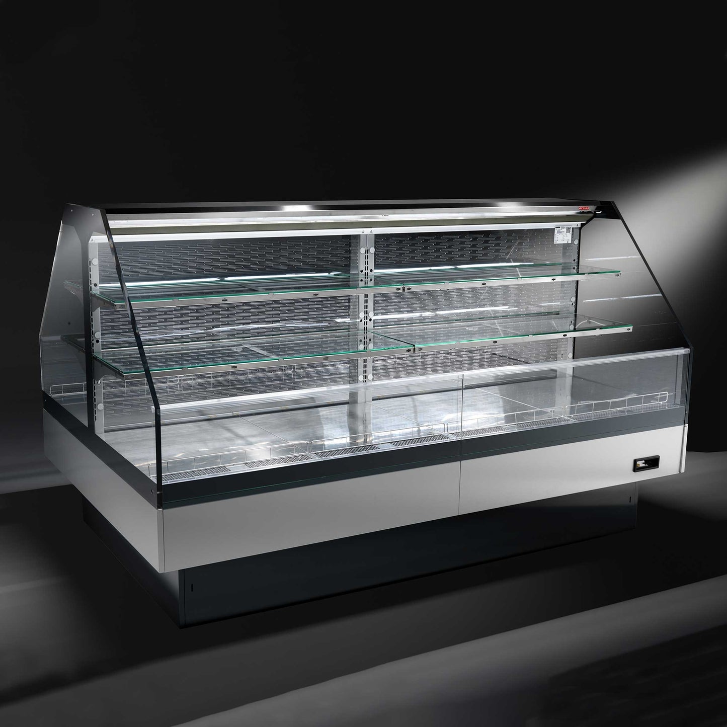 Open Refrigerated Island, Double Basin, 0/+4°C