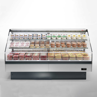 Open Refrigerated Island, Double Basin, 0/+4°C
