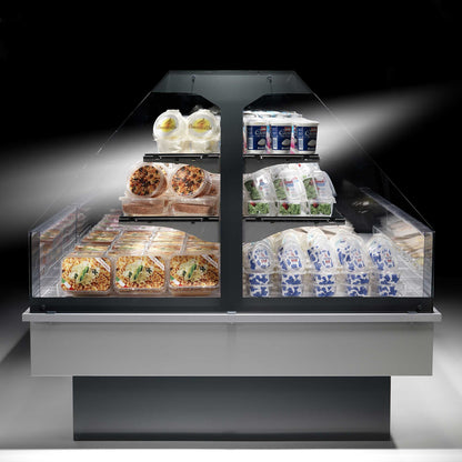 Open Refrigerated Island, Double Basin, 0/+4°C