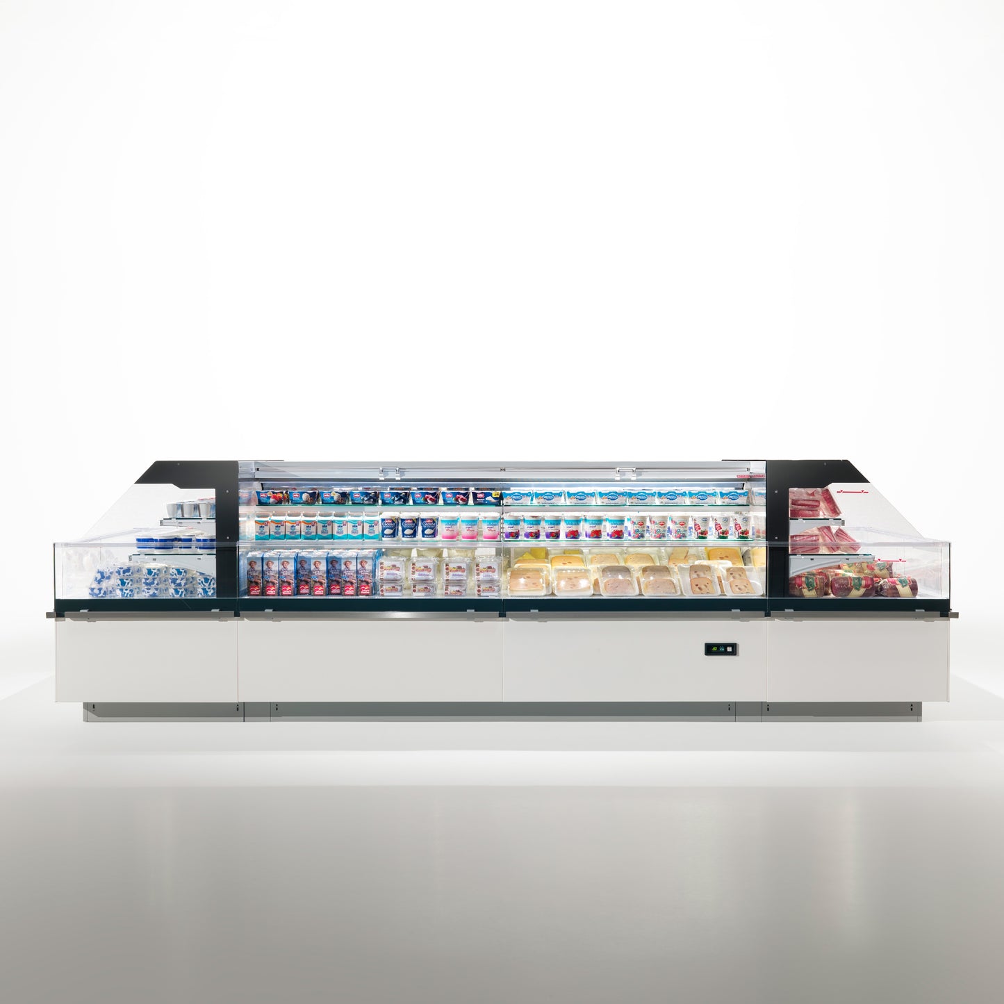 Open Refrigerated Island, Double Basin, 0/+4°C