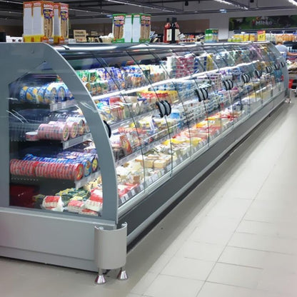 Semi-Vertical Refrigerated Display Cabinet, Remote