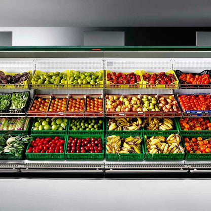 Open Semi-Vertical Refrigerated Display, Remote