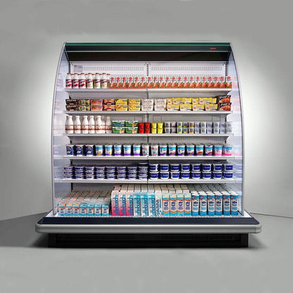 Open Semi-Vertical Refrigerated Display, Remote