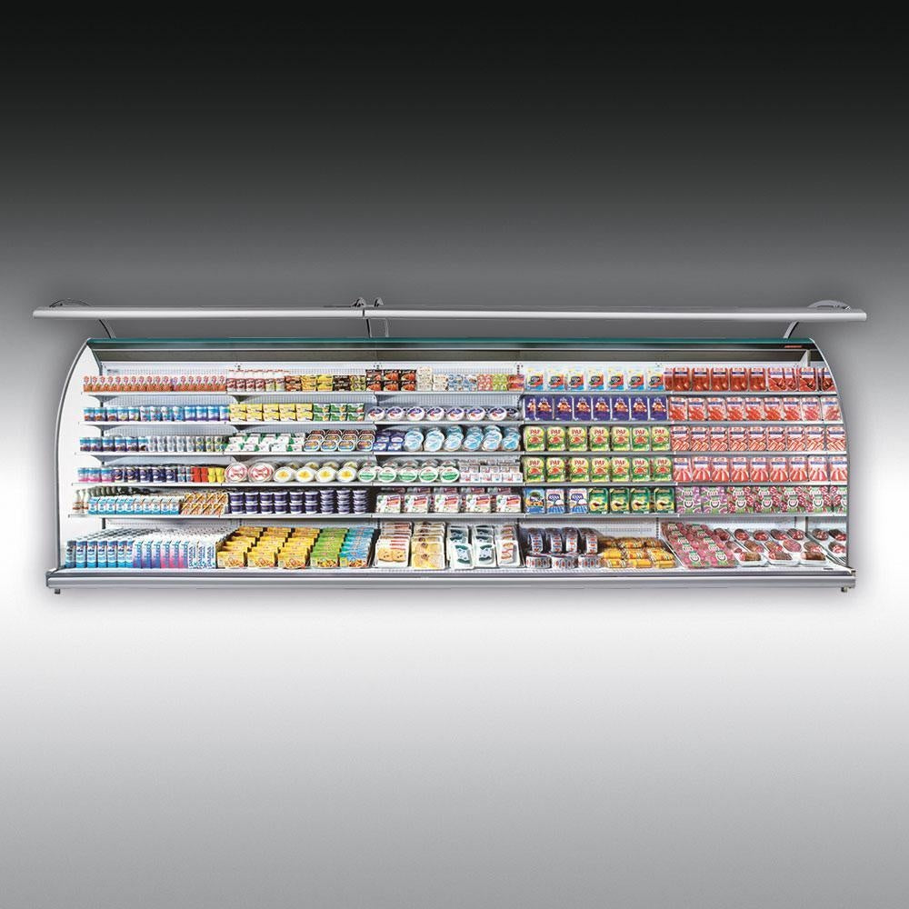 Open Semi-Vertical Refrigerated Display, Remote
