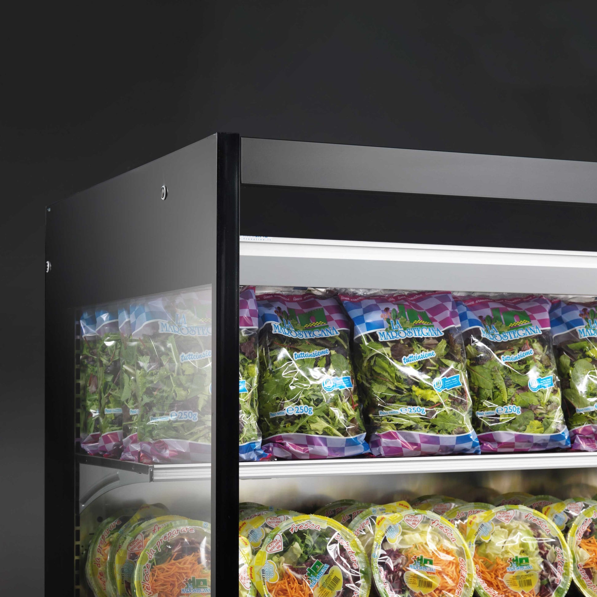 Open Multi-Deck Refrigerator, 0/+6°C, Remote, LED