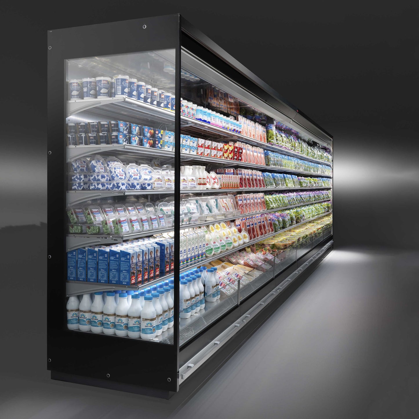 Open Multi-Deck Refrigerator, 0/+6°C, Remote, LED