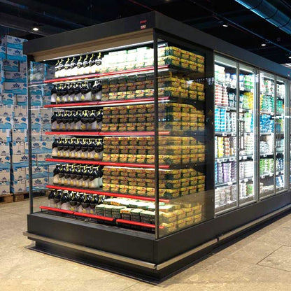 Panama Open Semi-Vertical Display, 0/+4°C, Remote
