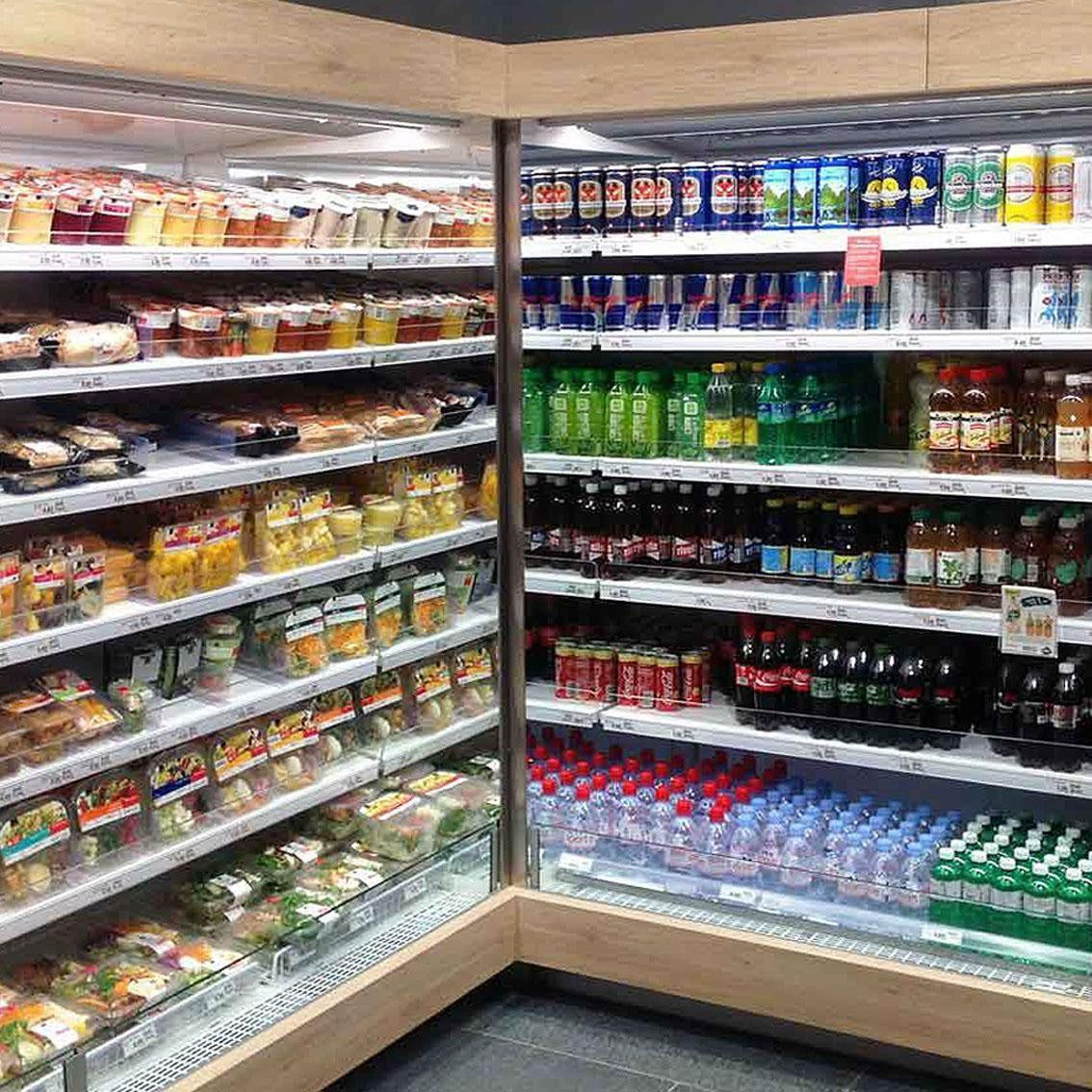 Vertical Multi-Deck Display Cabinet, Remote