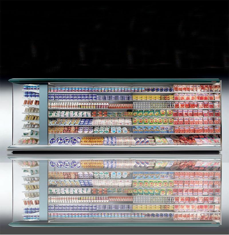 Remote Vertical Multi-Deck Display, Up to 3155 L