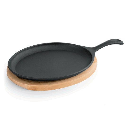 Was Iron Dining Serving Pan, 380 x 191 mm