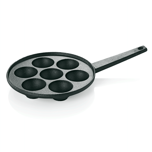 Was Cast Iron Poffertjes Pan, Ø205 mm, 7 Wells