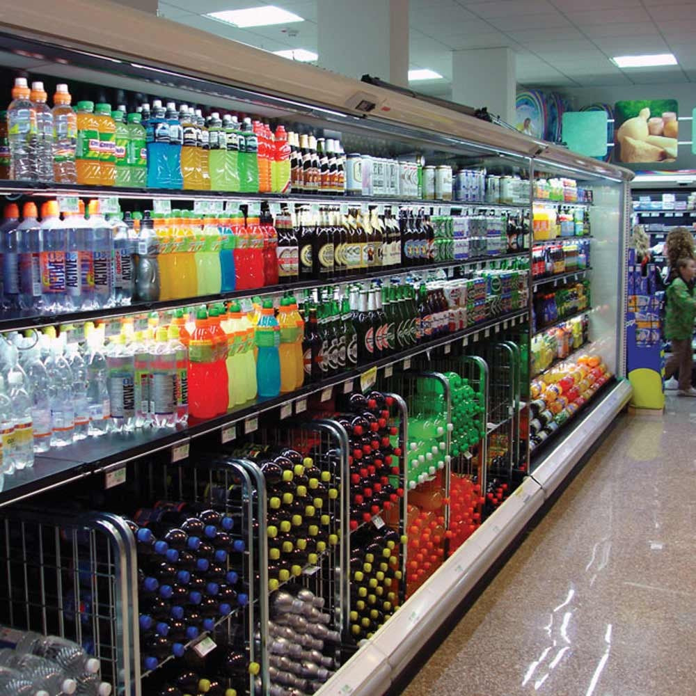 Open Multi-Deck Refrigerator, 3464 L, +2/+4°C