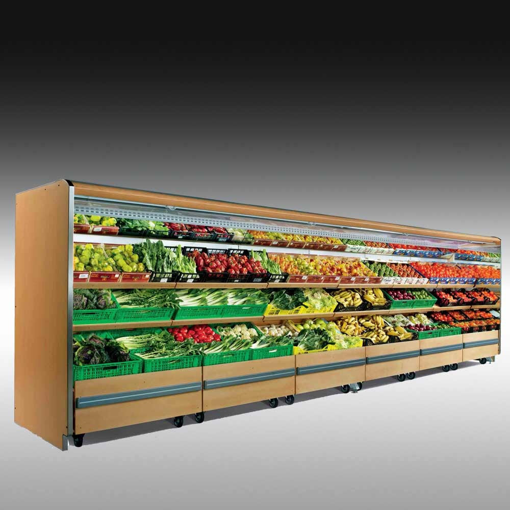 Open Multi-Deck Refrigerator, 3464 L, +2/+4°C
