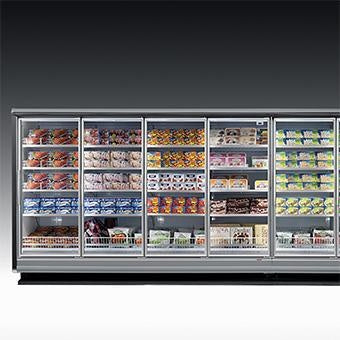 Frozen Display Cabinet, Glass-Door, -25/-22°C