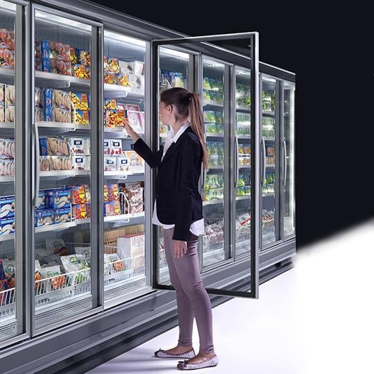 Frozen Display Cabinet, Glass-Door, -25/-22°C