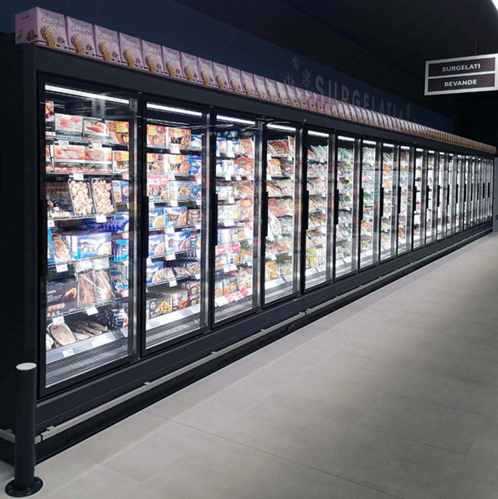 Vertical Frozen Food Cabinet, -25/-22°C, LED