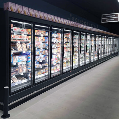 Vertical Frozen Food Cabinet, -25/-22°C, LED