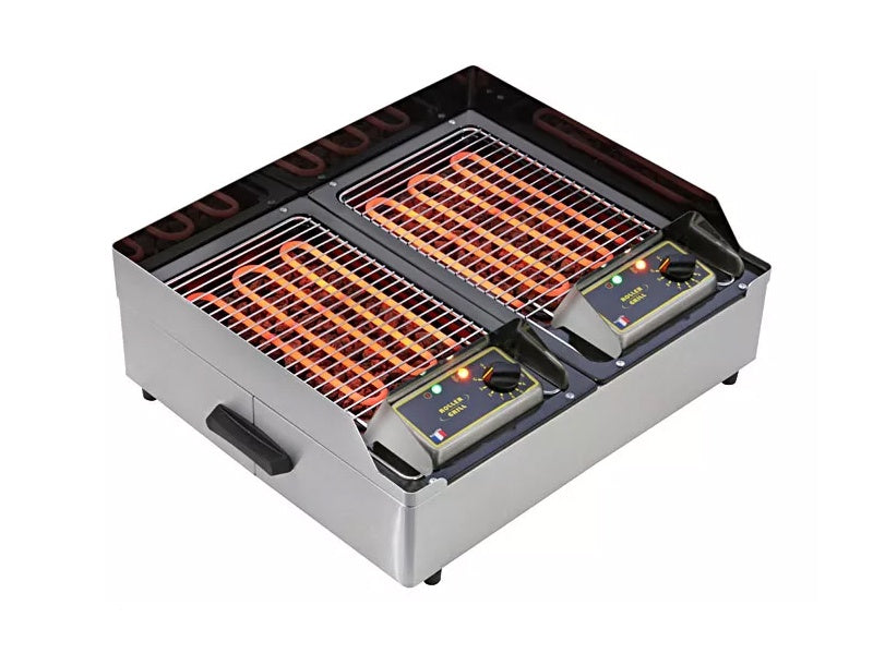 Double Lava Stone Grill, 2 Zones, 5 kW