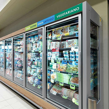Vertical Frozen Food Cabinet, -25/-22°C, LED