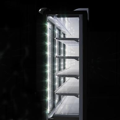 Vertical Frozen Display Cabinet, 2–5 Doors, -25/-22°C