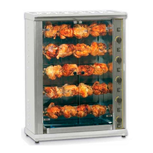 Electric Rotisserie, 5 Spits, 20 pcs, 14 kW
